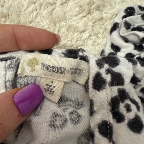 Tucker + Tate Black and White Ruffled Blouse - Picture 2 of 3